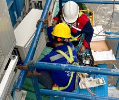 Dự án FMC - KCN Sóng Thần, Dĩ An - HẠNG MỤC THI CÔNG LẮP ĐẶT MÁY LẠNH