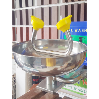 Bồn rửa mắt gắn tường giá rẻ loại vòi tăng áp
