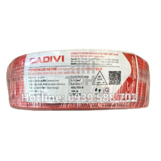 Dây điện lực hạ thế CV -0.6/1kV