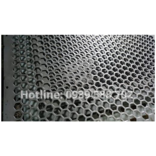 Tấm inox đục lỗ tròn