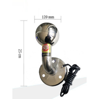 Quả cầu inox chống tĩnh điện cố định trên tường