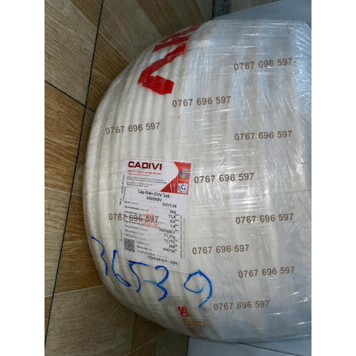CÁP ĐIỆN CADIVI CVV 3x6 