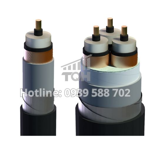 Cáp Trung Thế Giáp Băng Kim Loại Bảo Vệ