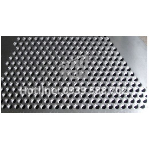 Tấm inox đục lỗ tròn
